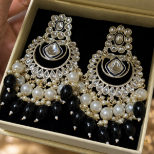 kundan earrings traditional handcrafted design (copy)