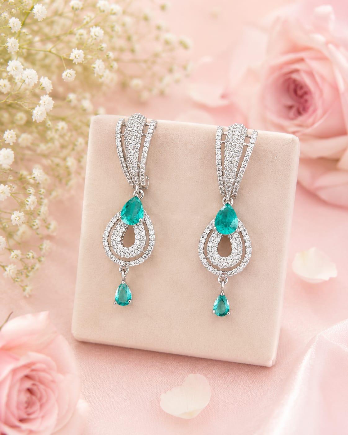 Teal Radiance Drops - Image 3